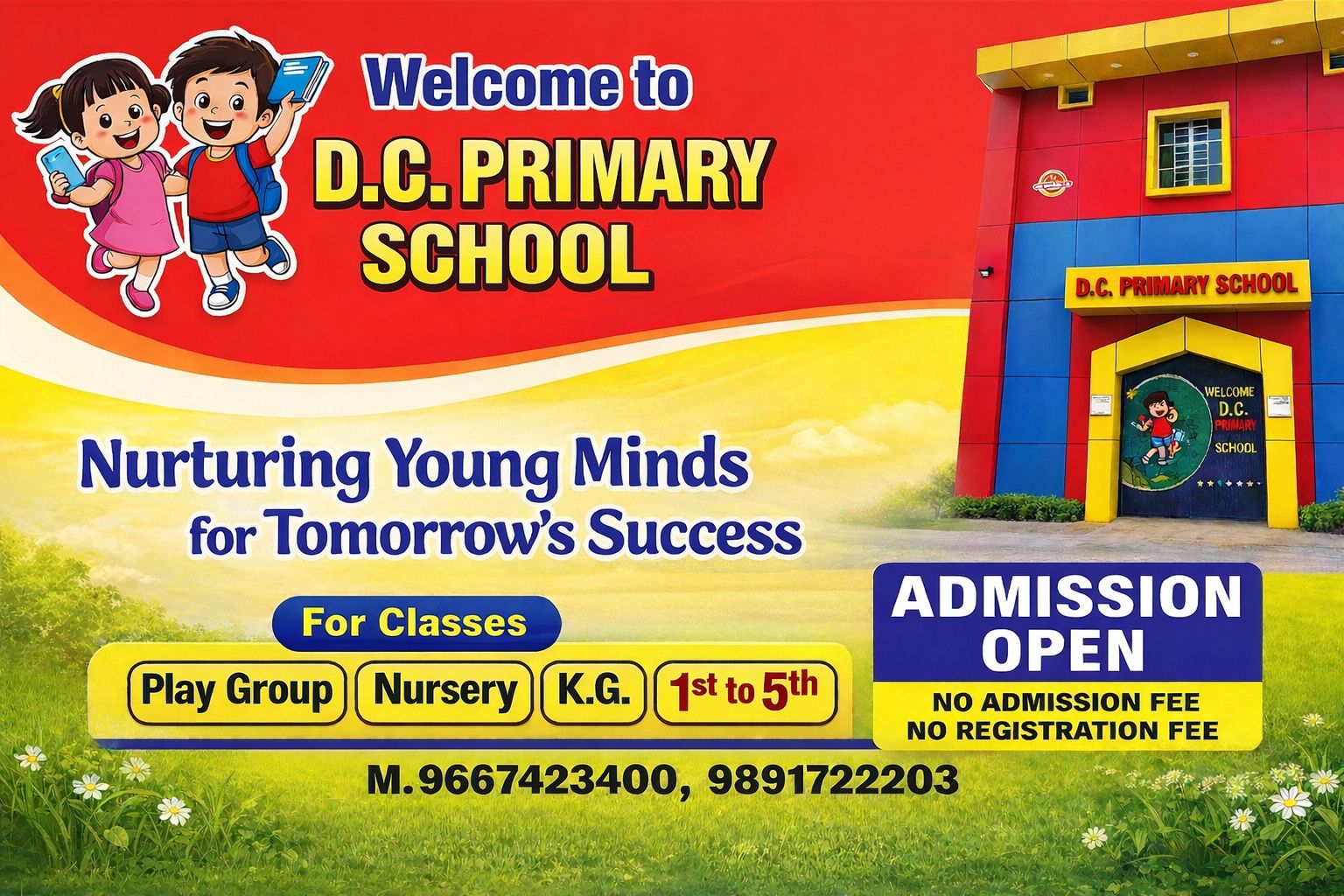 dc primary school banner